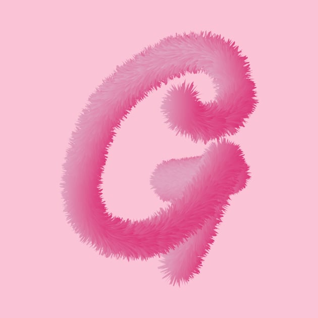 G Pink Animal Initials by desingmari