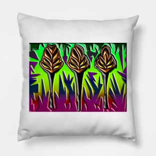 blooming flowers Pillow