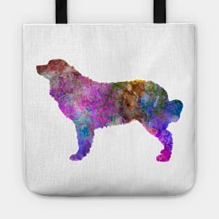 Bernese mountain dog  in watercolor Tote