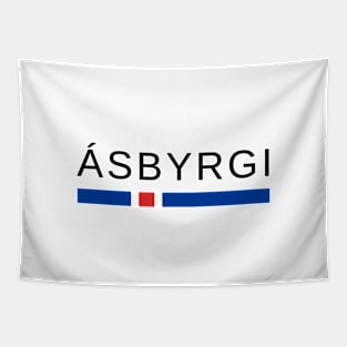 Ásbyrgi Iceland Tapestry