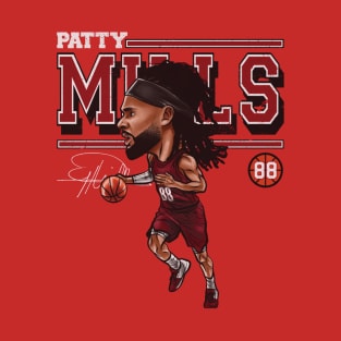 Patty Mills Miami Cartoon T-Shirt