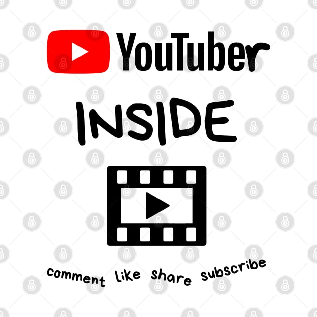 YouTuber Inside - comment, like, share, subscribe by RIVEofficial