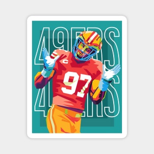 49ers football Magnet