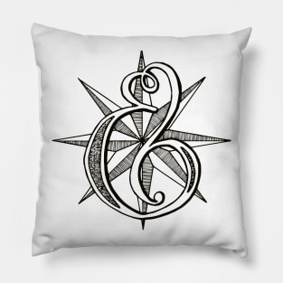 Ampersand & Monogram Pillow