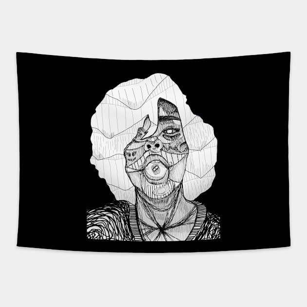 funkyt.shop 1 Tapestry by Funkyt.shop