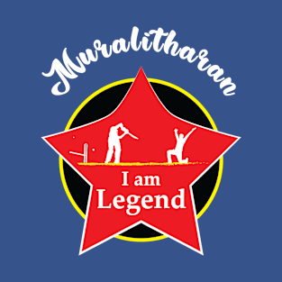 Muttiah Muralitharan - I am Legend T-shirt T-Shirt