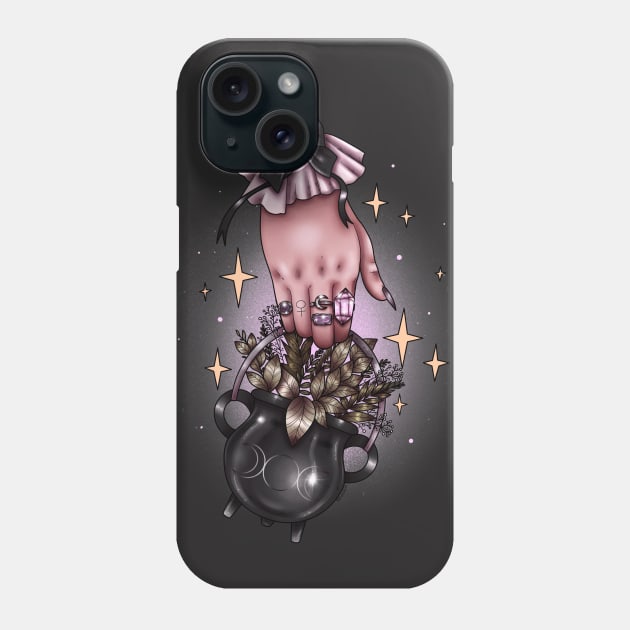 Cauldron Plants Phone Case by chiaraLBart