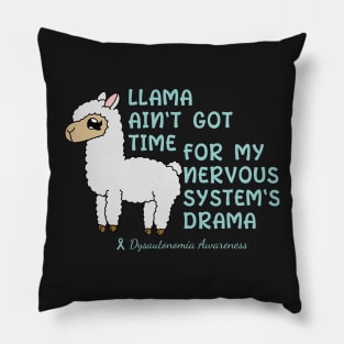 Llama Health Drama Pillow