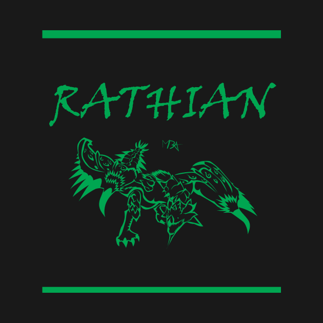 Green Rathian Stile by Milekor