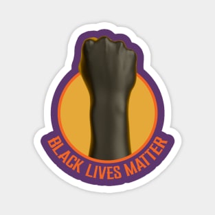 black lives matter Revolution fist Magnet