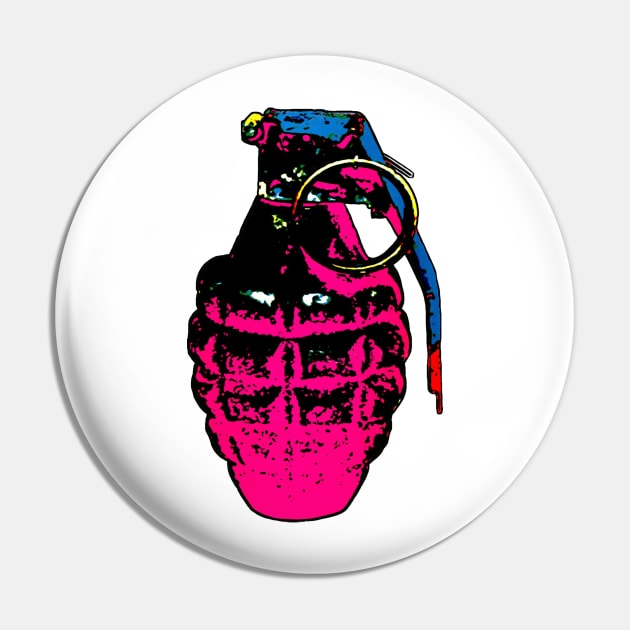 The Invisibles Grenade Pin by th3vasic