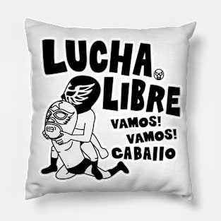 LUCHA LIBRE#71mono Pillow