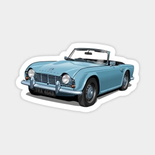 Triumph TR4 in powder blue Magnet