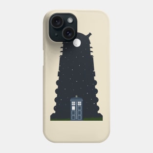 The Police Box On The Night Phone Case