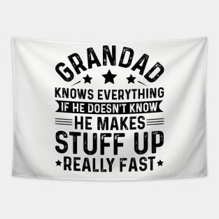 Grandad Knows Everything Tapestry