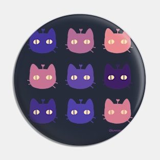 9 Sunset Kitty by Sunnie Meowtlu Pin