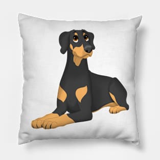 Doberman Pinscher Dog Pillow