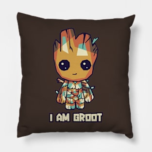 I am Groot Pillow