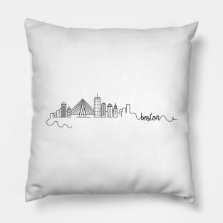 Boston City Signature Pillow