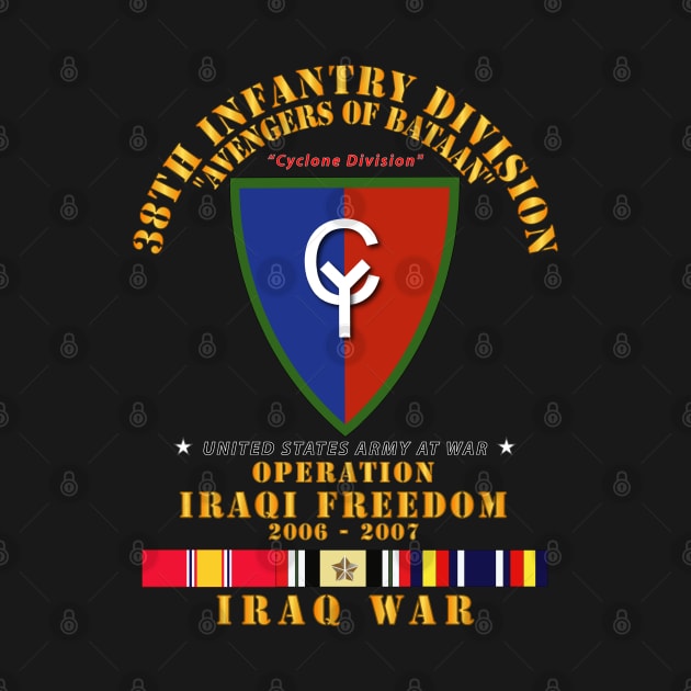 38th Infantry Division - w Iraq SVC Ribbons - OIF by twix123844