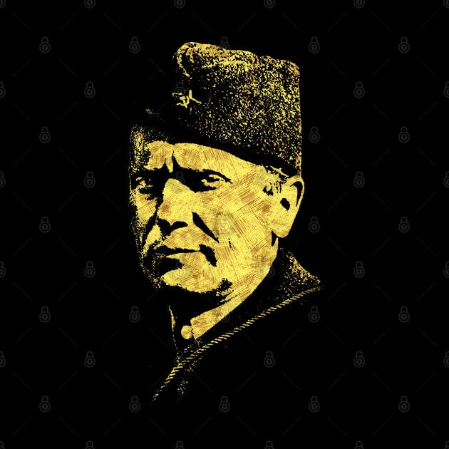 Josip Broz Tito the President of Yugoslavia SFRJ by Naumovski