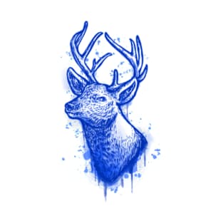 Great Deer Watercolor T-Shirt