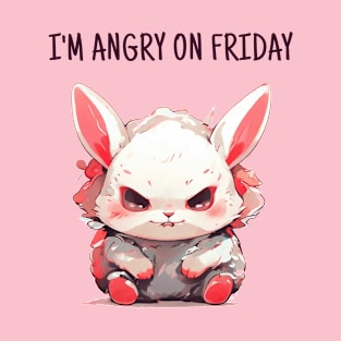 Angry friday rabbit T-Shirt