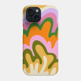 70s Hippie Retro Abstract Colorful Explosion Phone Case