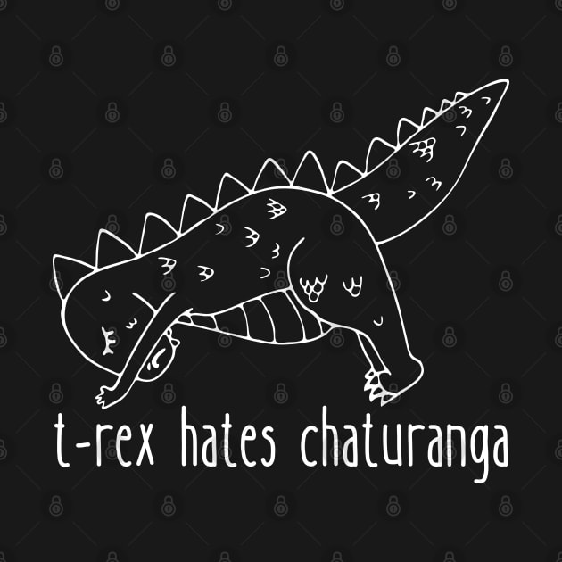 T-Rex Hates Chaturanga | Funny Yoga | Yogi Class by WaBastian