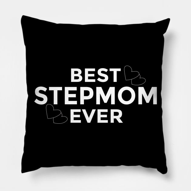 Best stepmom ever Pillow by MEJIKU