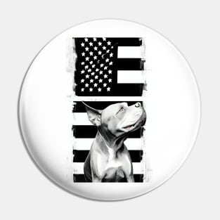 Pitbulls And Stars Pin