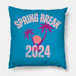 Spring Break 2024 Pillow