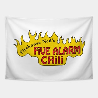 Firehouse Ned's Five Alarm Chili Tapestry