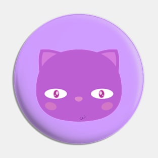 funny cat face Pin