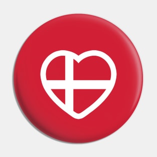 I Love Denmark! Pin