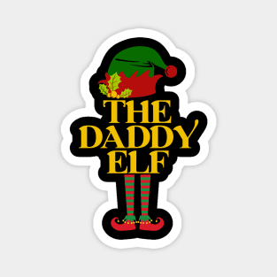 Christmas Gift For Dad - The Daddy Elf Magnet