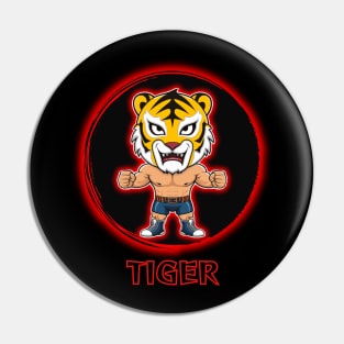 tiger wrestler Pin