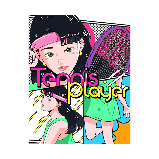 Tennis by chao-illustrator