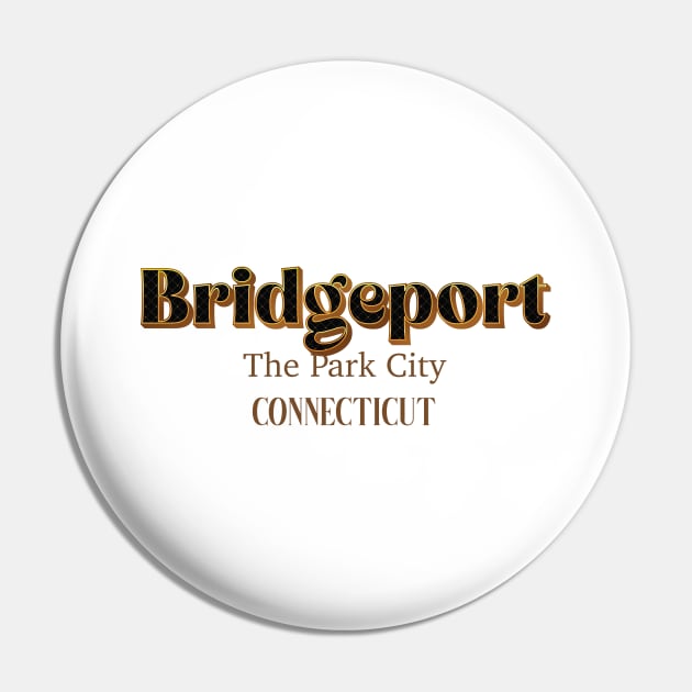 Bridgeport The Park City Pin by PowelCastStudio