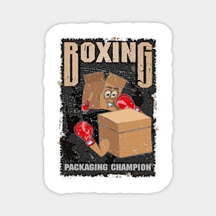 BOXING PACKAGING CHAMPION Magnet