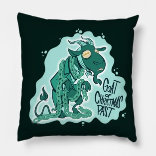 Goat of Christmas Past Pillow