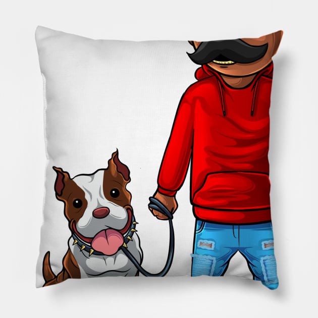 Dope monopoly Pillow by Floridart