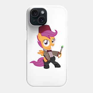 Scootaloo as the 11th Doctor Phone Case