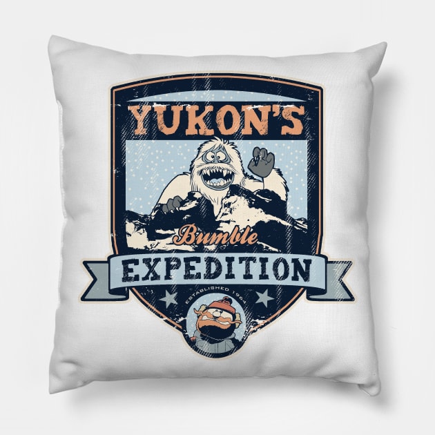 Bumbles bounce! Pillow by Rawddesign