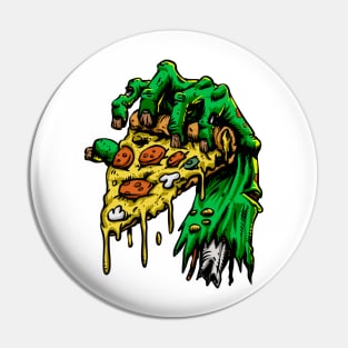 Scary Hand Pizza Pin