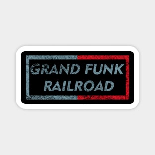 Grand Funk Railroad Distressed Magnet