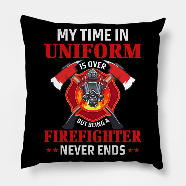 Firefighter Pillow by busines_night