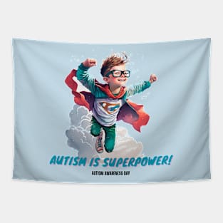 Autism is Superpower! Tapestry