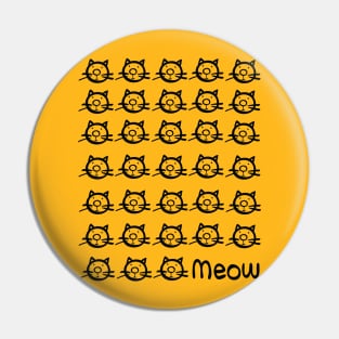 meow kitty cats Pin