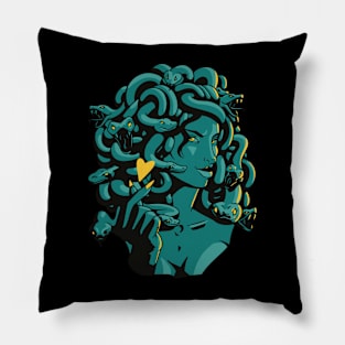 Medusa Head Pillow